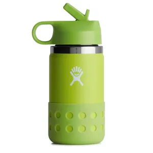 12 oz Wide Mouth Straw Lid & Boot Firefly