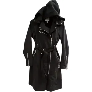 Avec Les Filles Moto Coat Black Size S