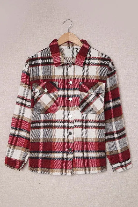 Carina Plaid Shacket