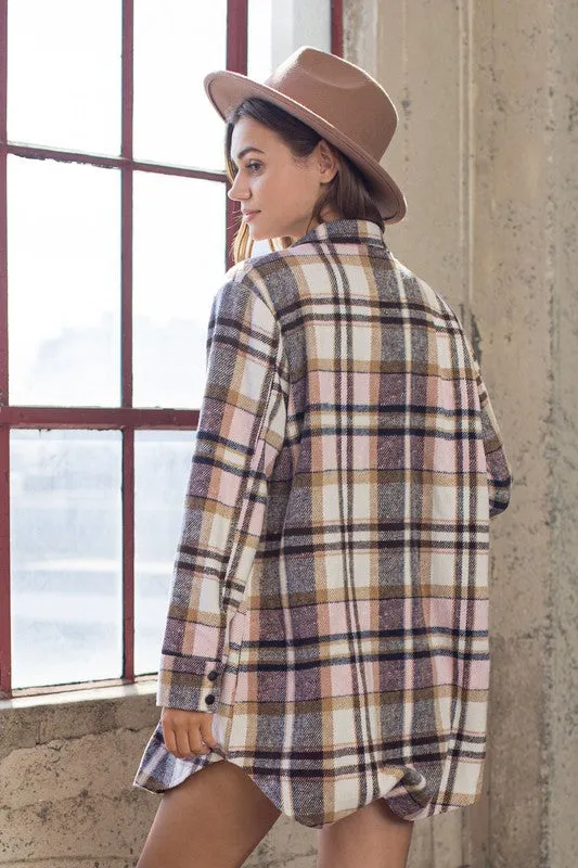 Carina Plaid Shacket