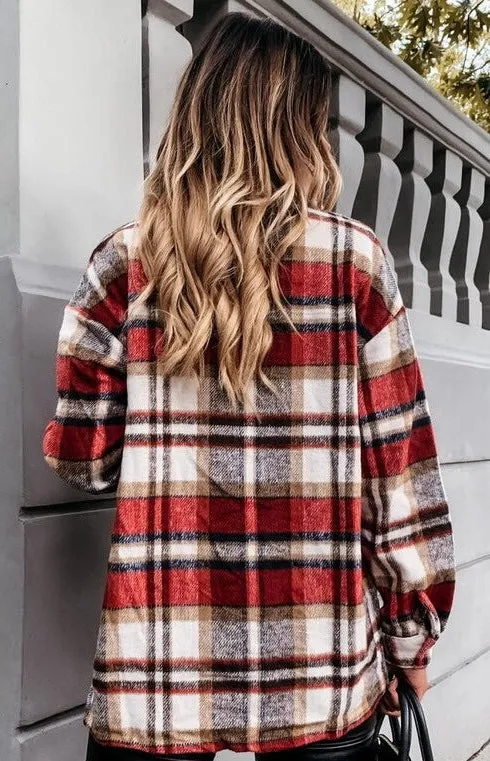 Carina Plaid Shacket