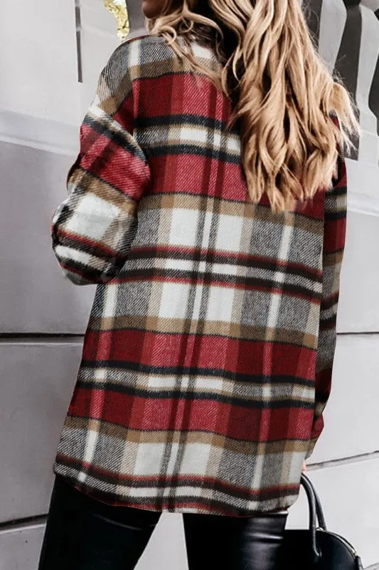 Carina Plaid Shacket