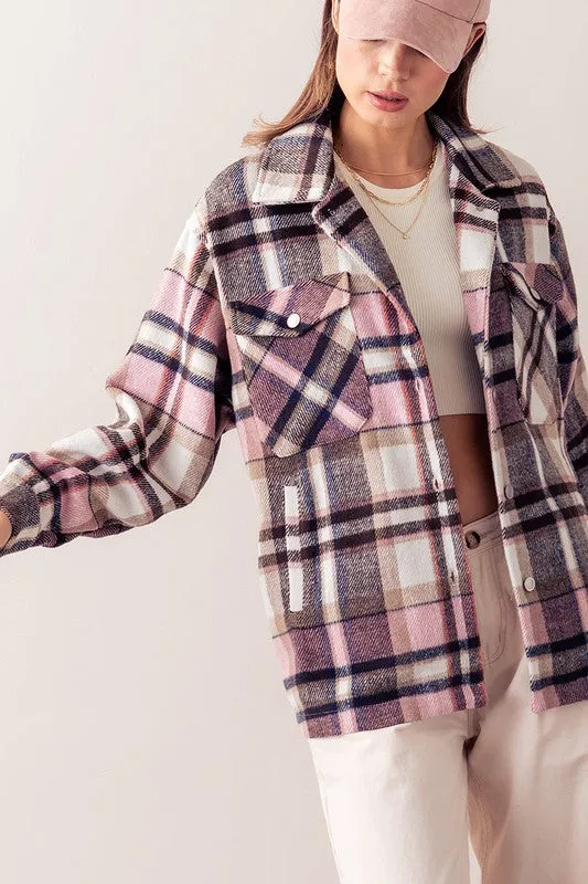 Carina Plaid Shacket