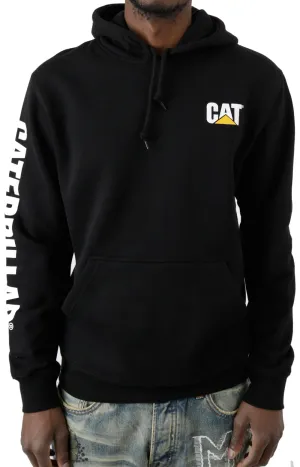 Caterpillar Logo Hoodie - Black