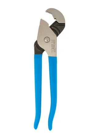 CHANNELLOCK 410 Tongue and Groove Plier, 9-1/2 in OAL, 1.12 in Jaw Opening, Blue Handle, Cushion-Grip Handle :EA: QUANTITY: 1