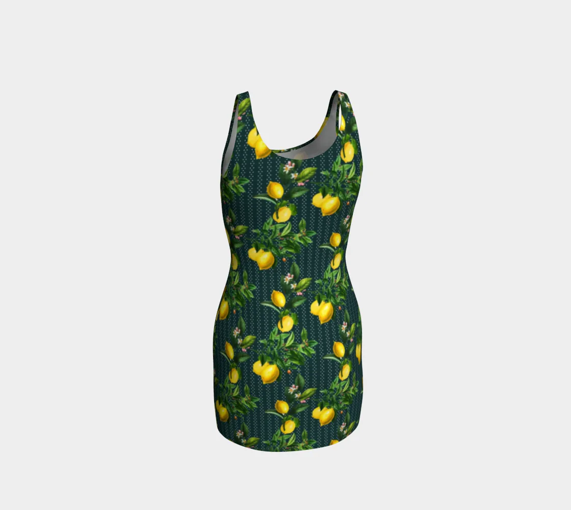 Citrus Grove Bodycon Dress