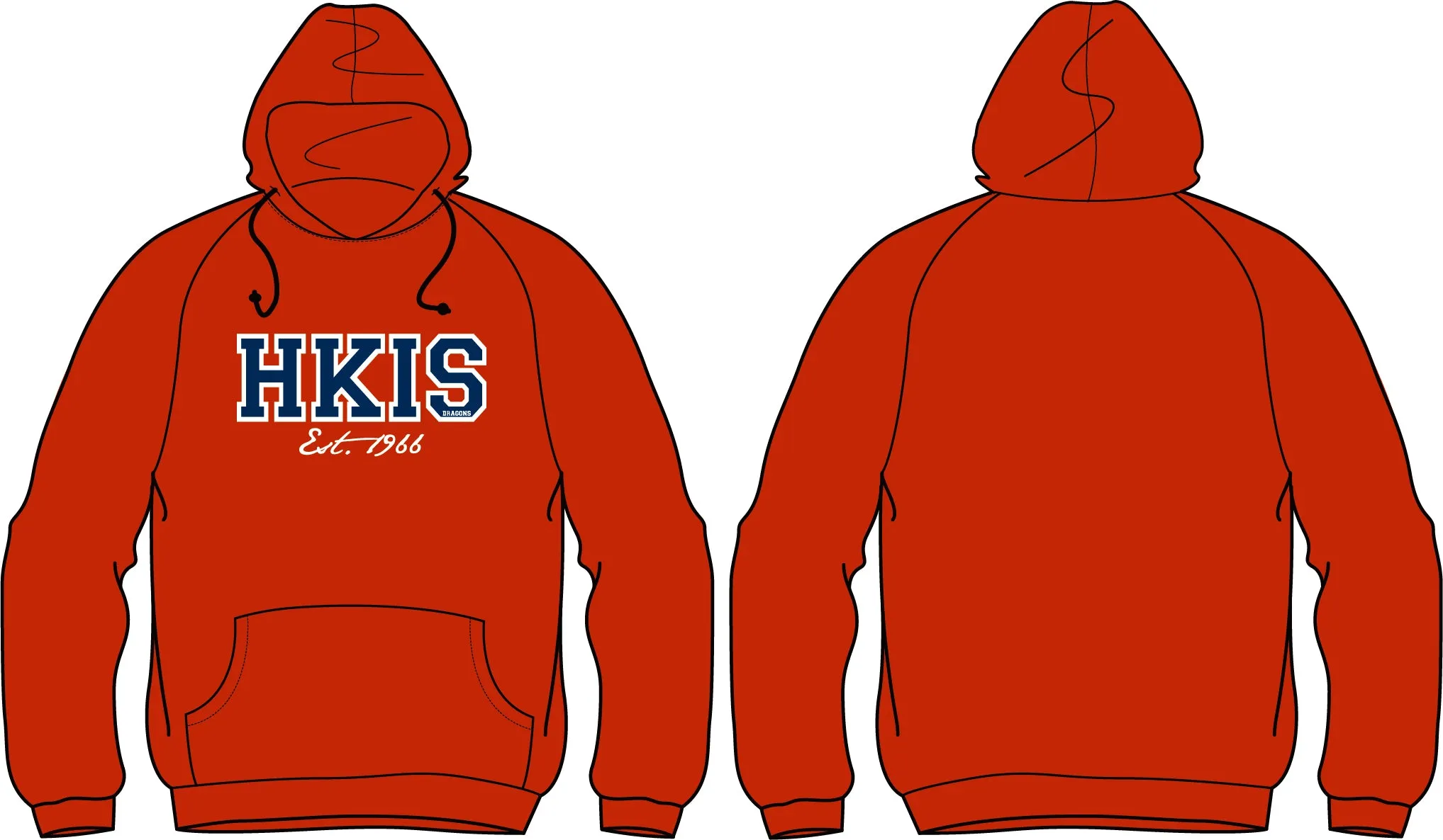 Collegiate Hoodie Sweatshirt