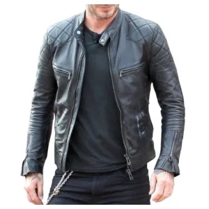 David Beckham Leather Jacket