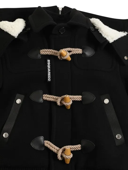 Dsquared2   Montgomery wool blend coat 