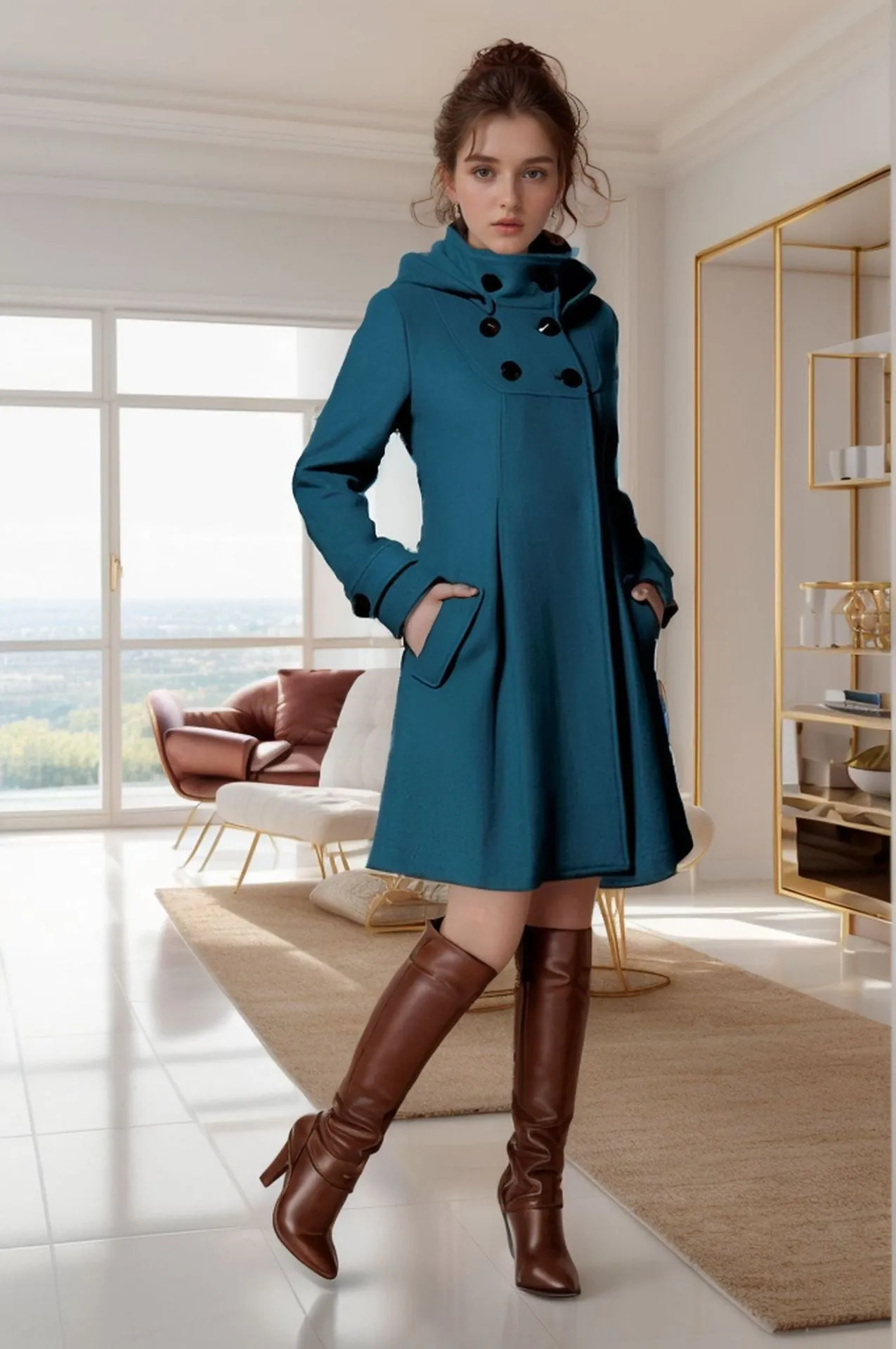 ELIZABETH | ELEGANT DRESS COAT