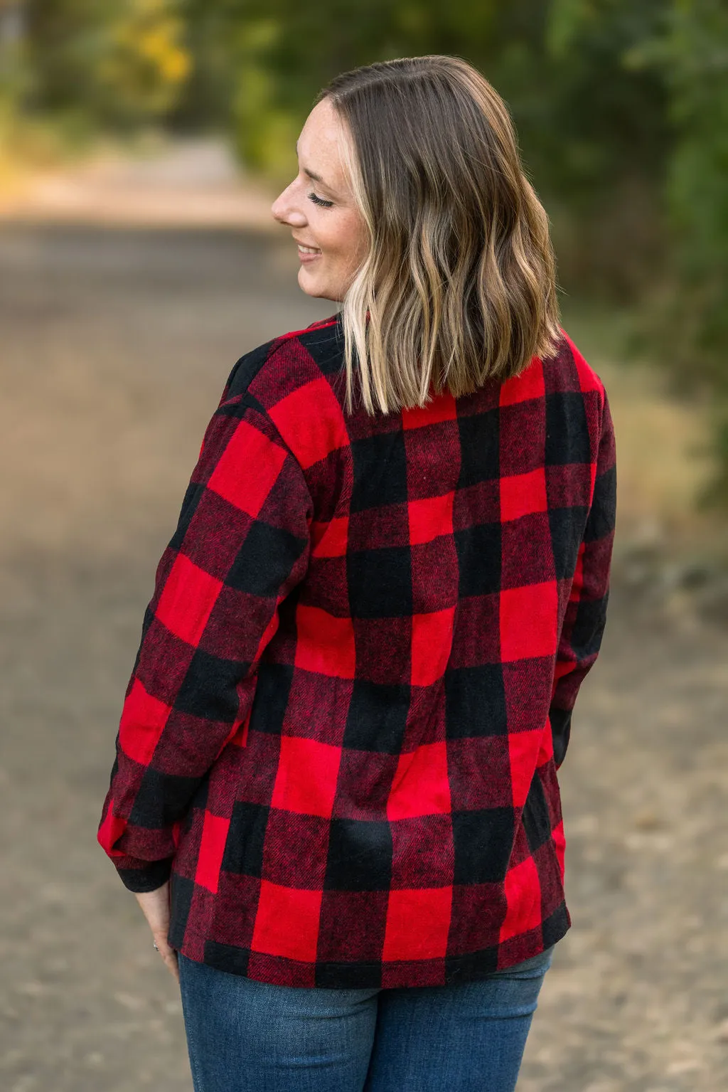 IN STOCK Norah Plaid Shacket - Buffalo Plaid