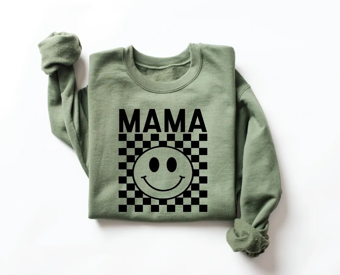 Mama Checker Pullover