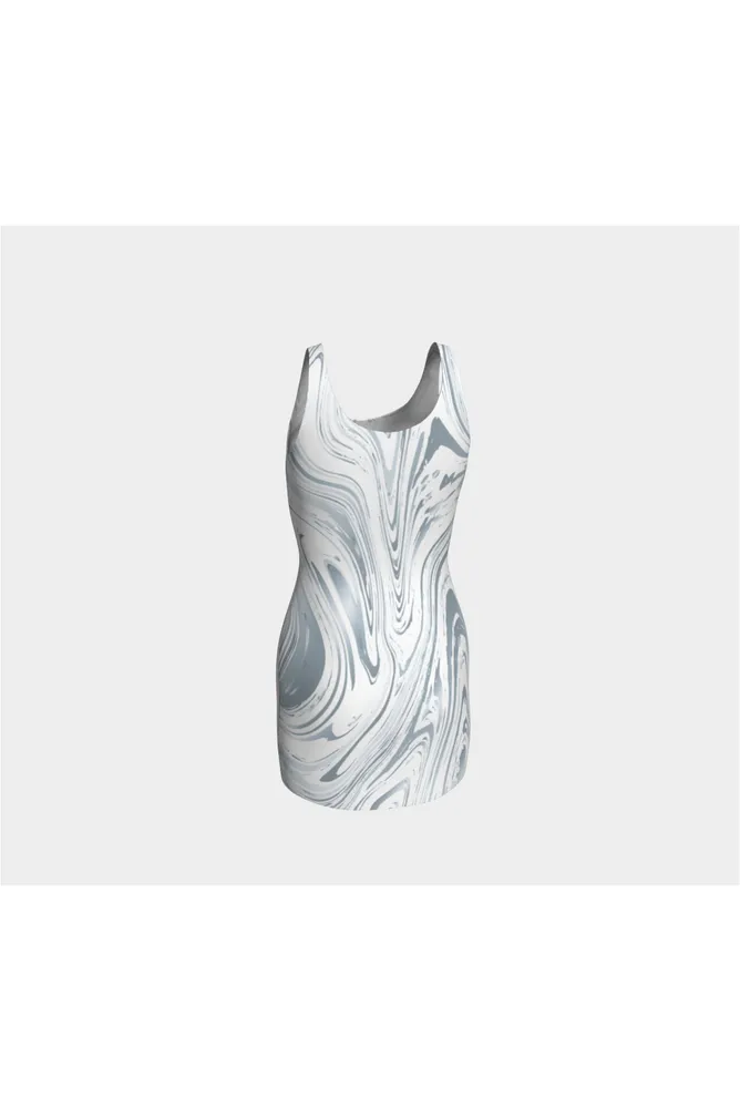 Molten Silver Bodycon Dress