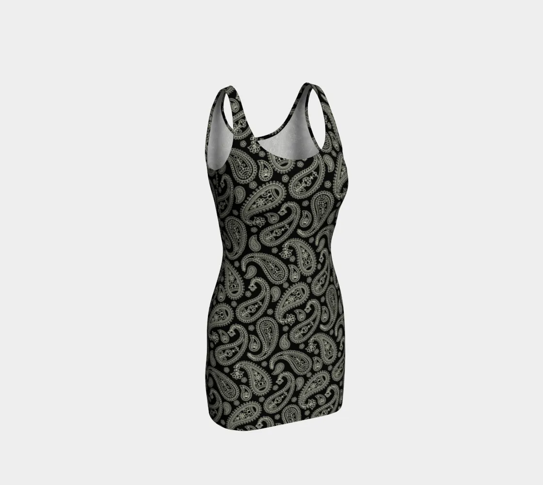 Paisley Paradise Bodycon Dress