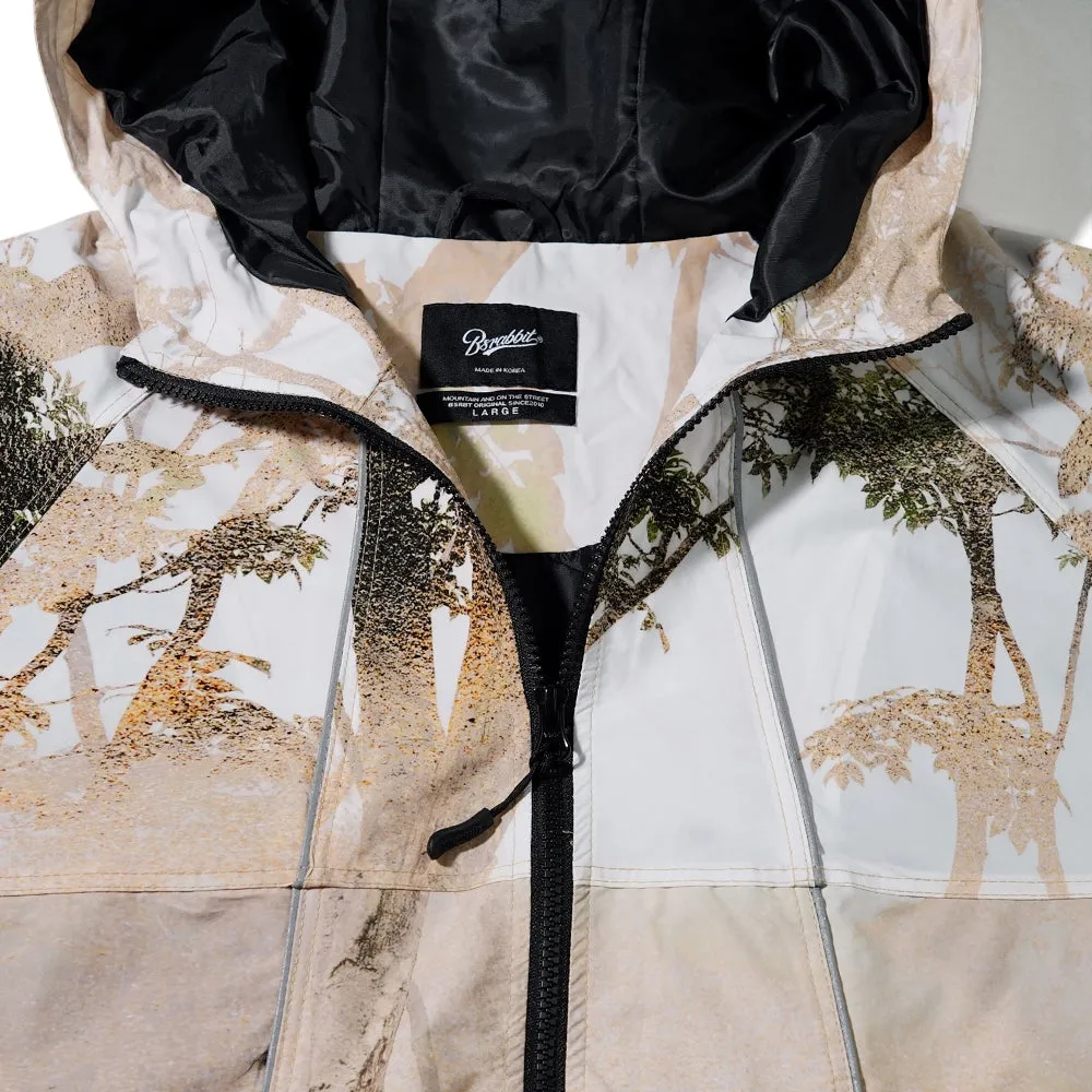 PP STRETCH HOODED JACKET FOG FOREST