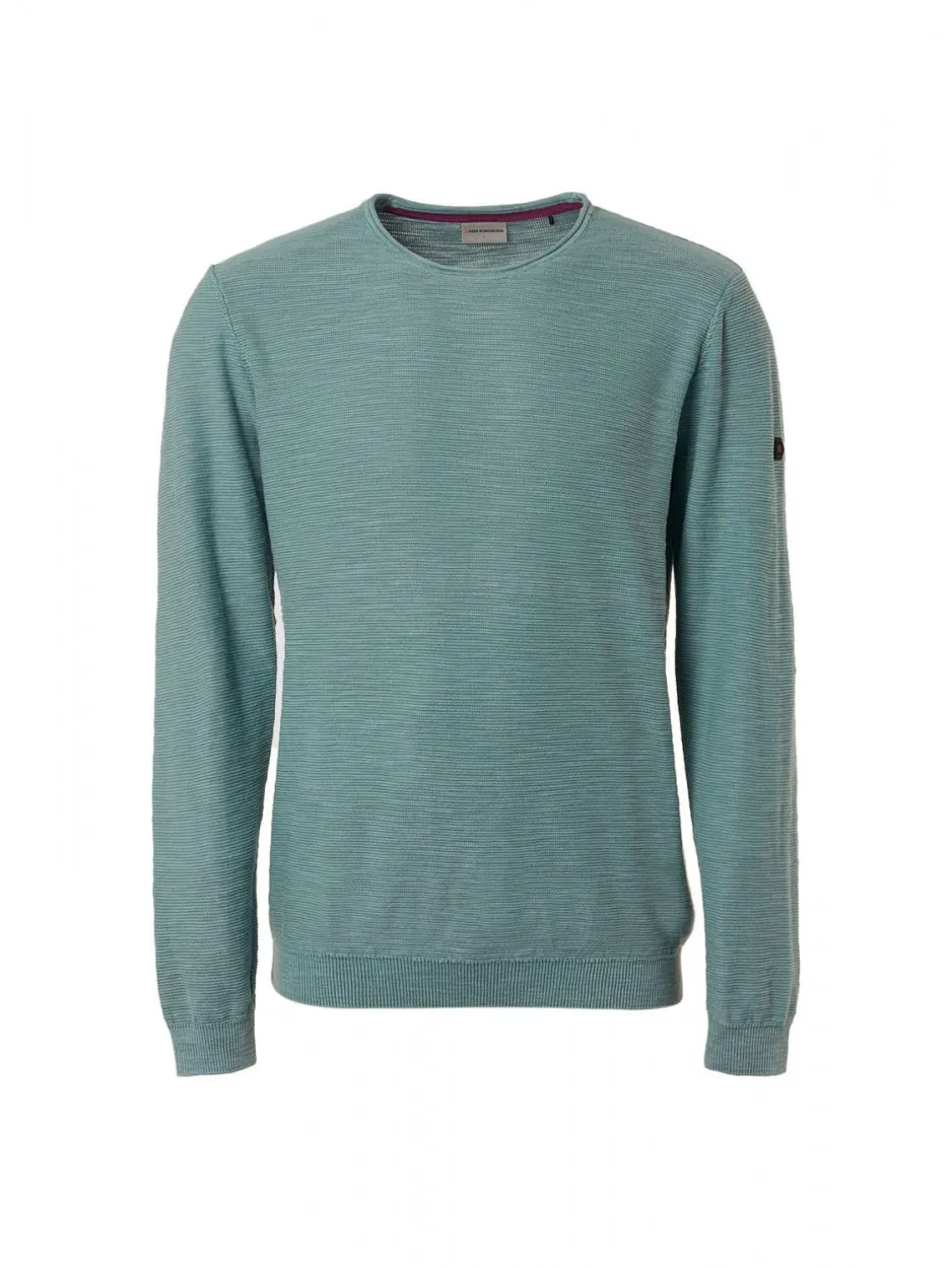 Pullover Crewneck Relief Garment Dyed   Stone Washed | Pacific