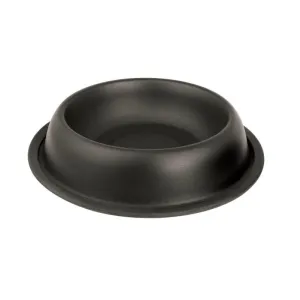 Raintech Steel Bowl with anti-slip rubber Black 0,9l /18cm/