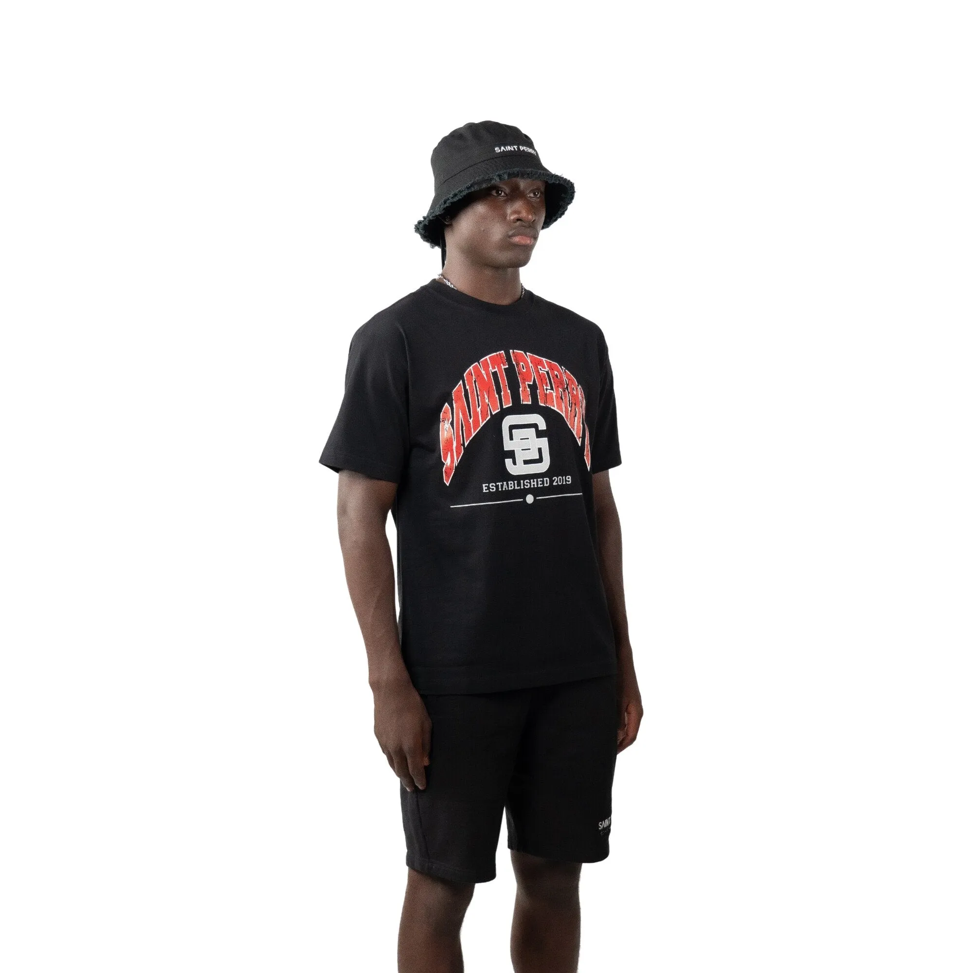 Red Onions T-Shirt Black