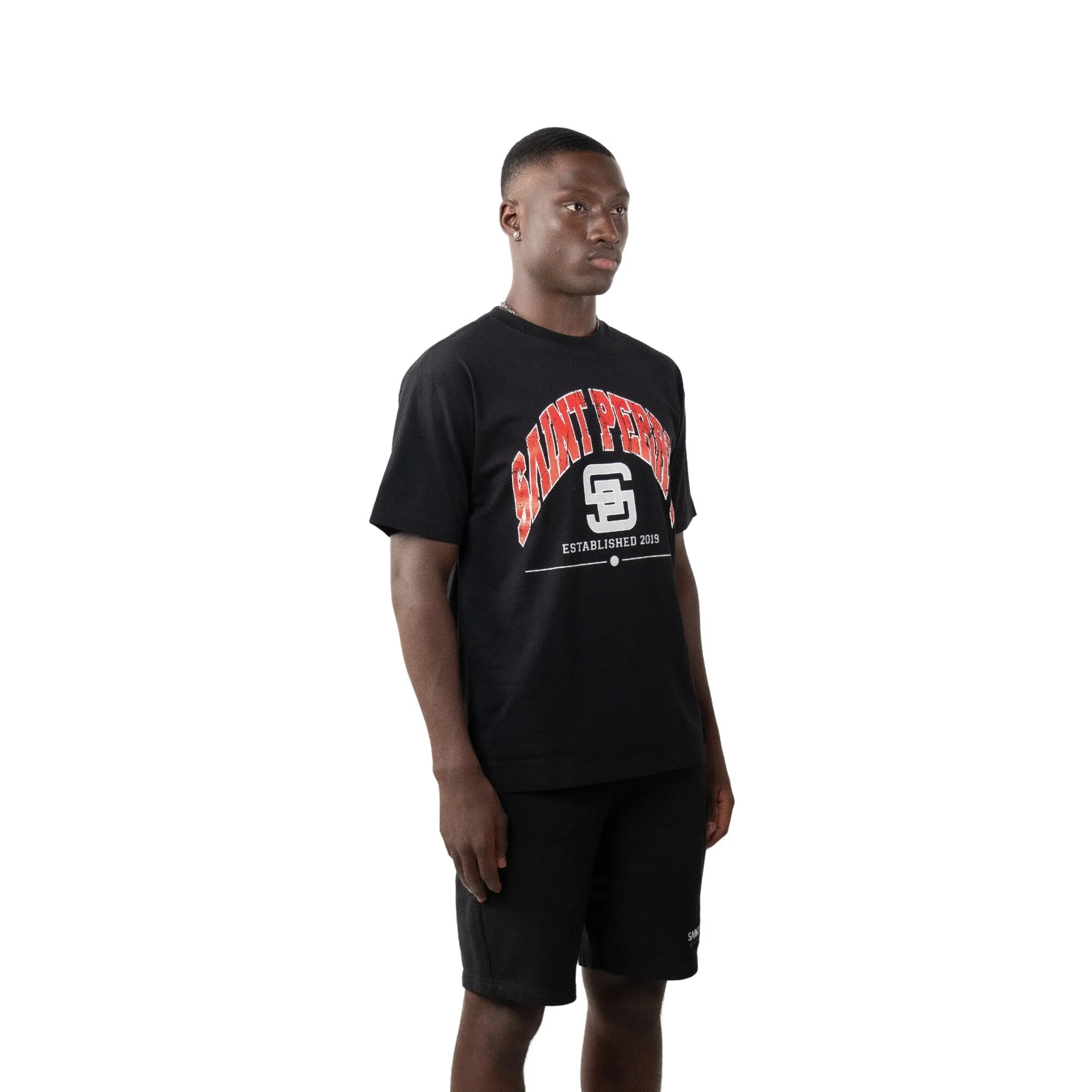 Red Onions T-Shirt Black