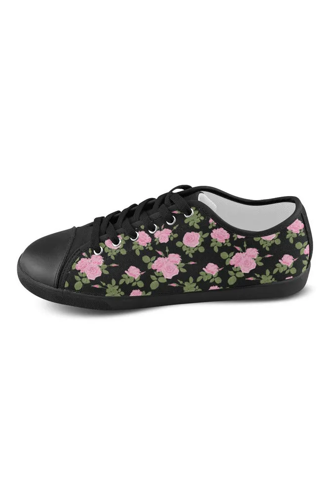 Rosey Midnight Women's Canvas Shoes (Model 016)