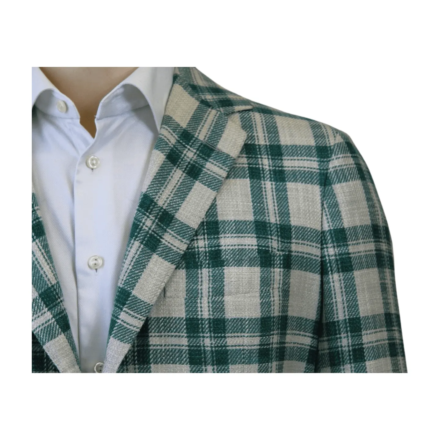 Sartorio Sport Coat - Green Plaid