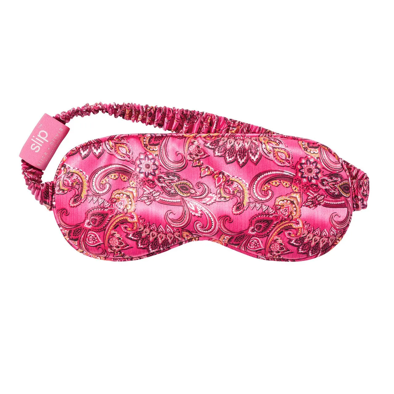 Slip silk sleep mask - Spring Paisley