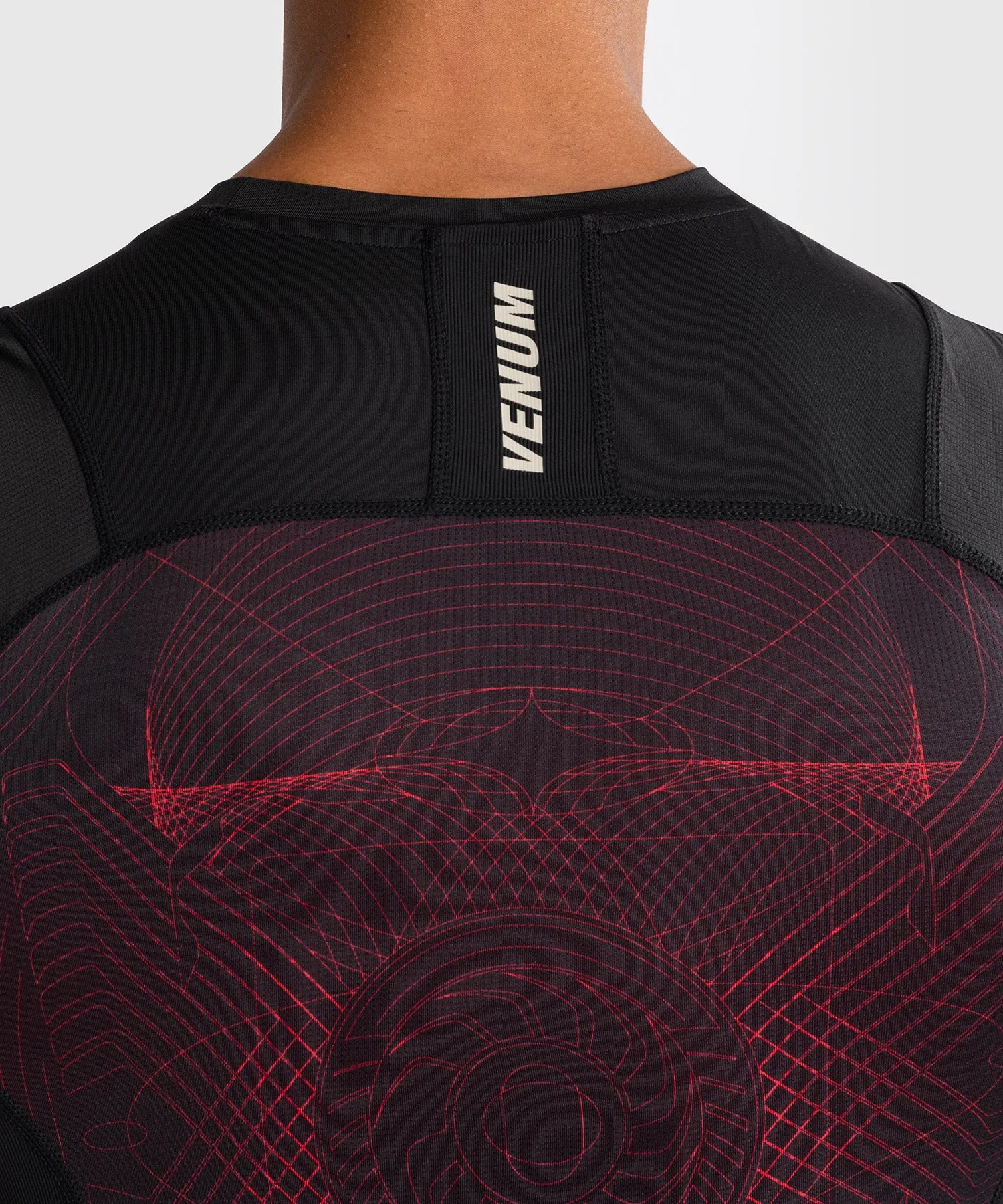 Venum G-Fit Air Men's Sleeveless Rashguard - Deep Black/Fire Red