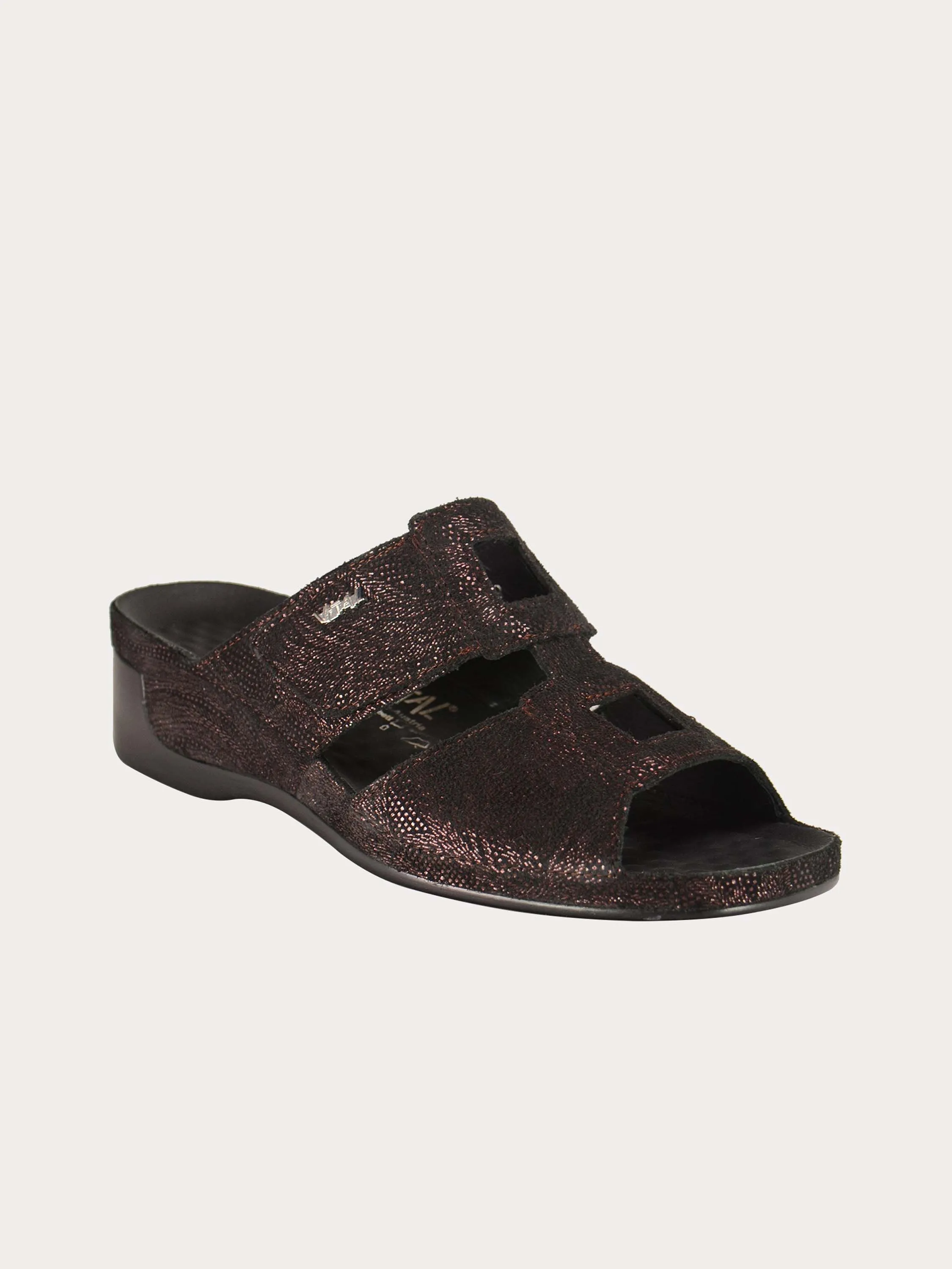 Vital Paisley Detailed Slider Sandals