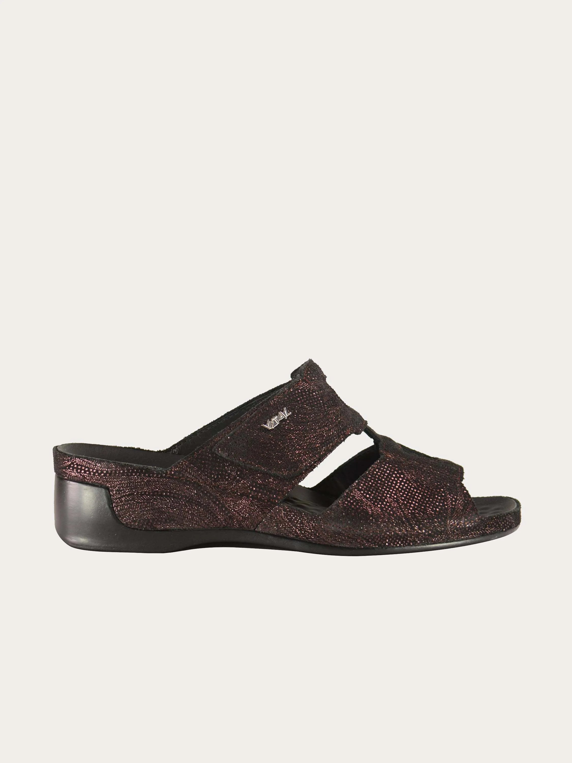 Vital Paisley Detailed Slider Sandals