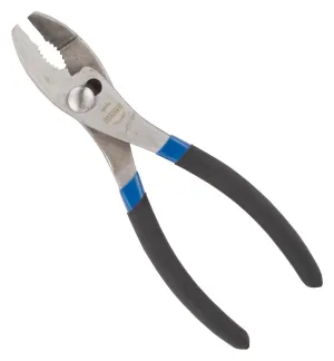 Vulcan JL-NP013 Slip Joint Plier, 8 in OAL, 1-1/4 in Jaw Opening, Black/Blue Handle, Non-Slip Handle, 1-1/4 in W Jaw :EA: QUANTITY: 1