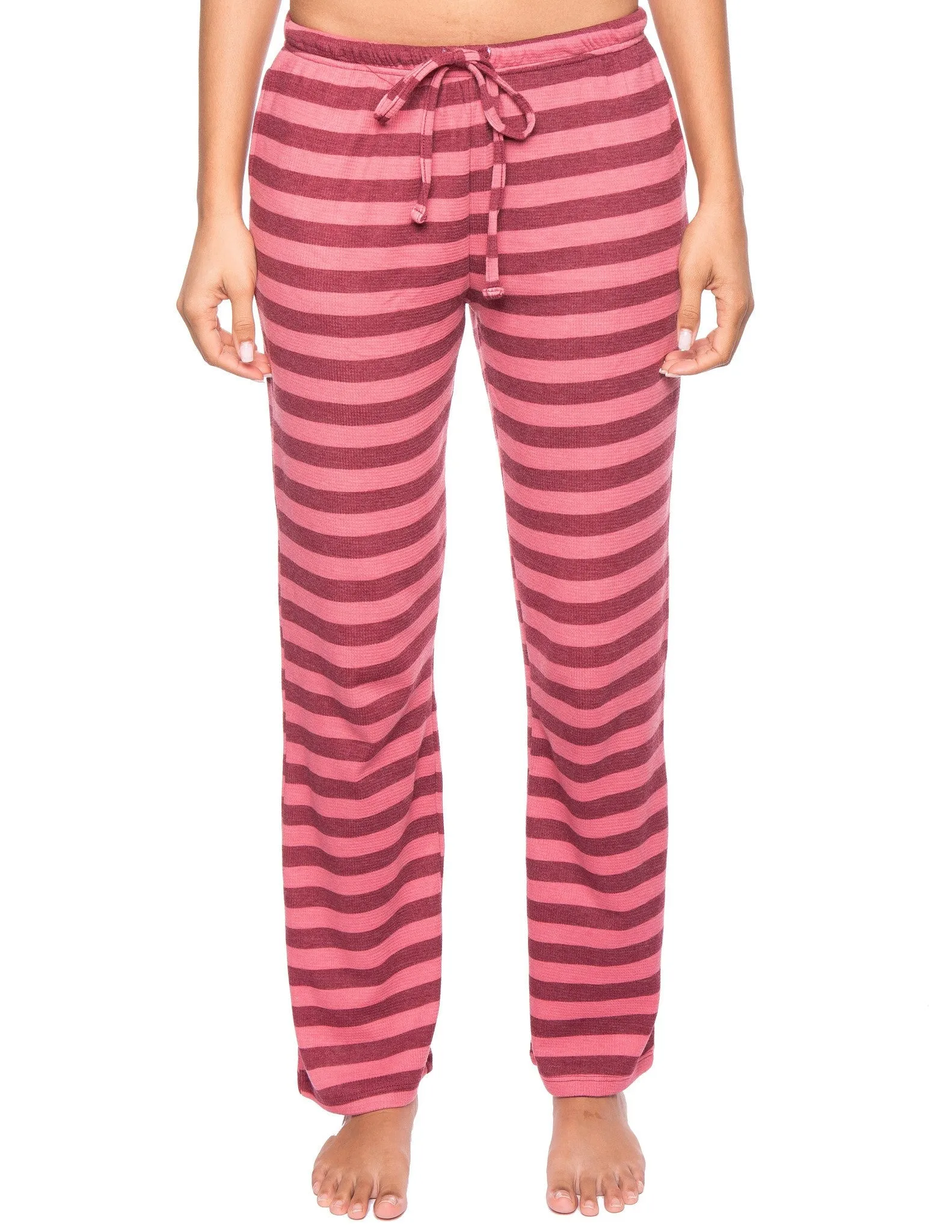 Women's Waffle Knit Thermal Lounge Pants