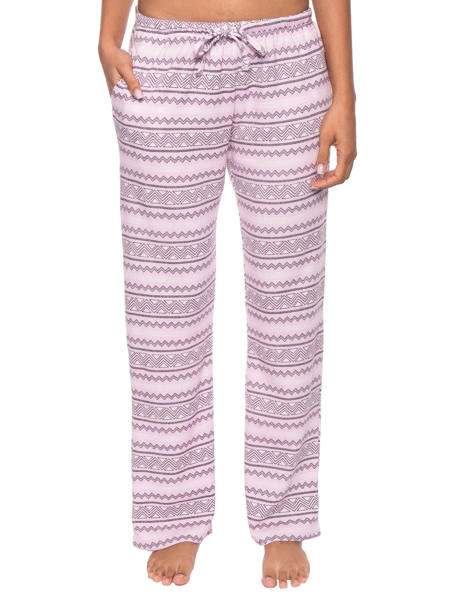 Women's Waffle Knit Thermal Lounge Pants