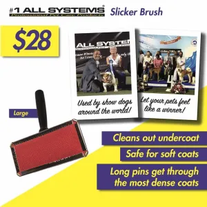 ZZZ #1 All Systems Large Pet Slicker Brush